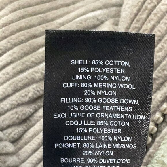 NWOT Aritzia The Super Puff Shorty in Stone Grey, Size XXS, $278 - Picture 4 of 8